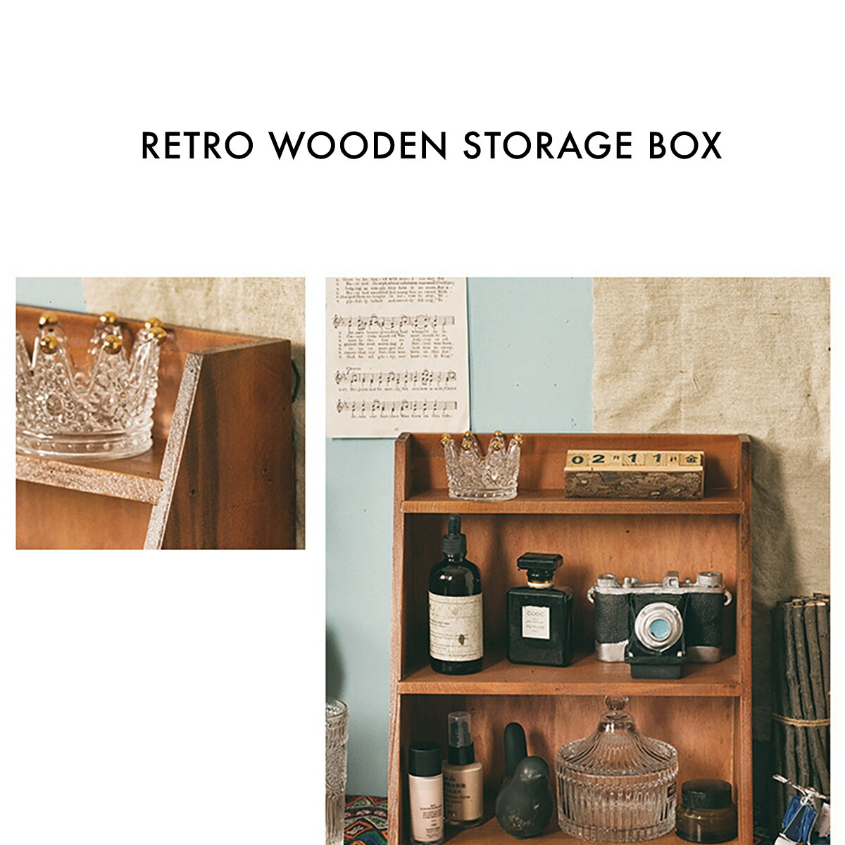 楽天市場】木製 卓上 小物入れ ミニチェスト アンティーク ウッド 収納