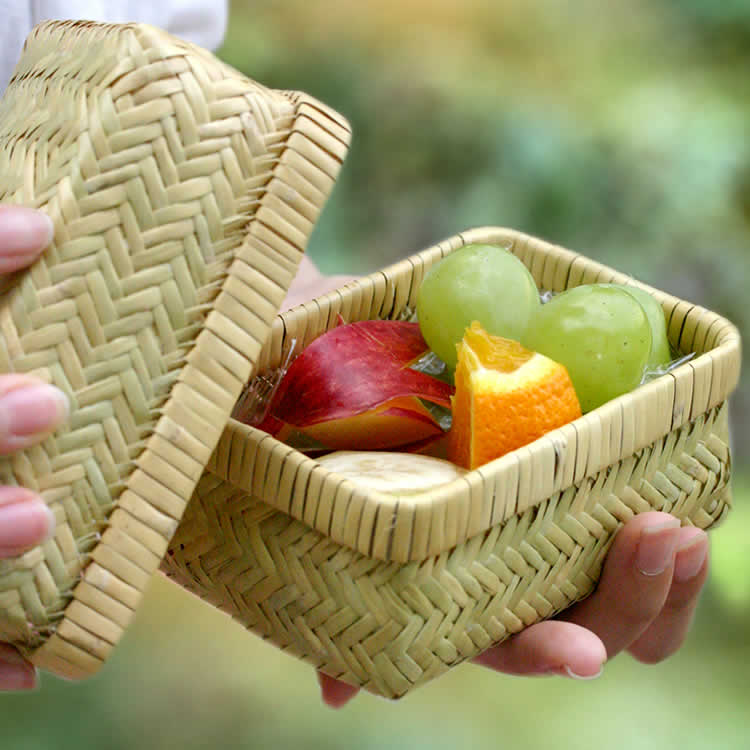 楽天市場】【国産/日本製】スズ竹ミニ弁当箱（篠竹） 竹 弁当箱 ランチ