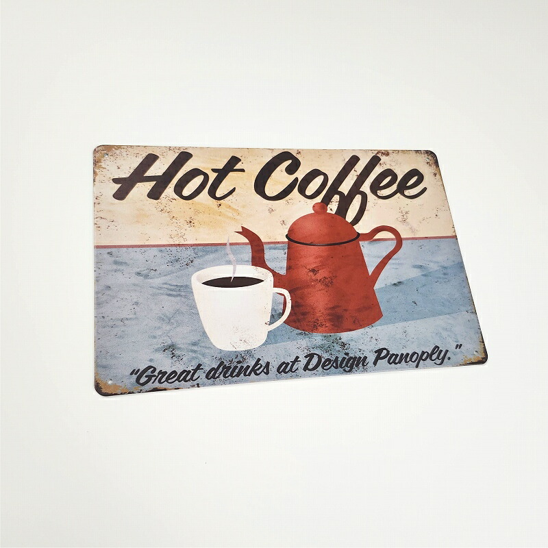 楽天市場】7/28リニューアル】 カフェ風 ポスター ブリキ看板k