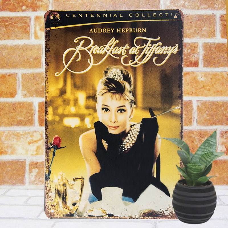 楽天市場】アートパネル オードリー ブリキ看板 s オードリー