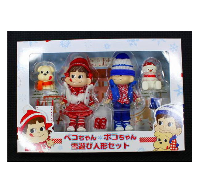 楽天市場】ペコちゃんポコちゃん雪遊び人形セット【未使用】不二家