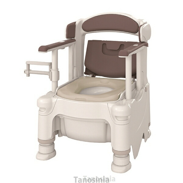 楽天市場】安寿 ポータブルトイレ FX-30 らくゾウくん 自動ラップ 標準