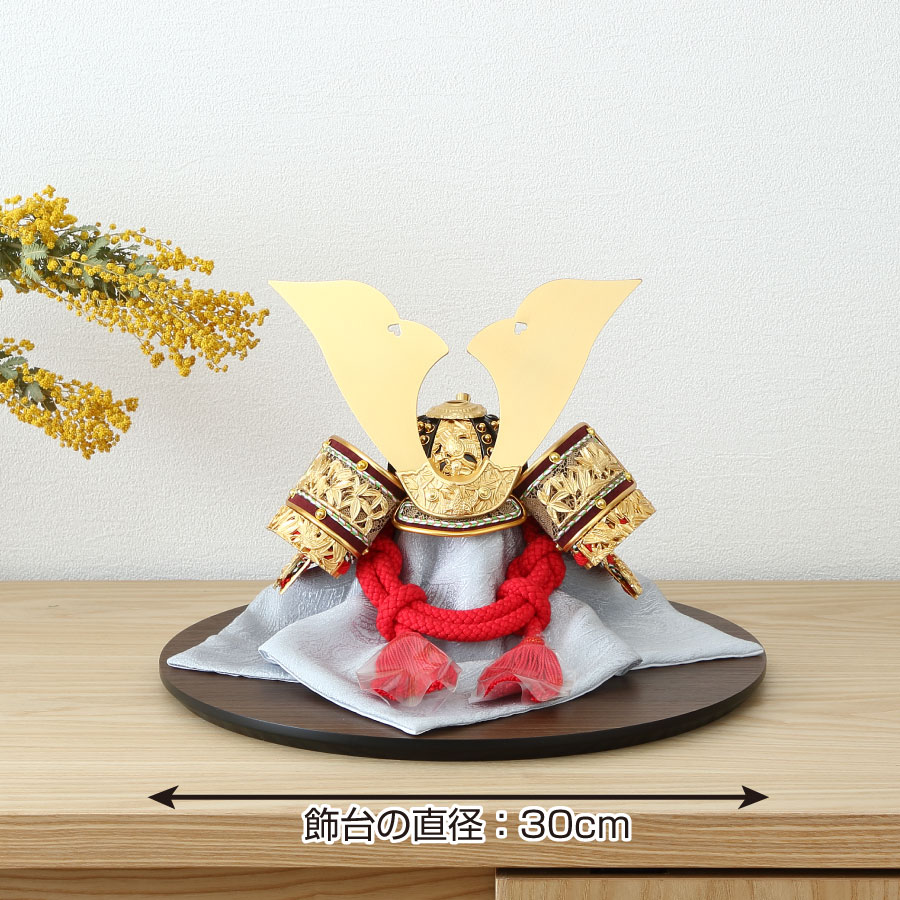 楽天市場】＼マラソンP10倍＆Coupon／ 五月人形 兜飾り 兜 一徳 8号兜