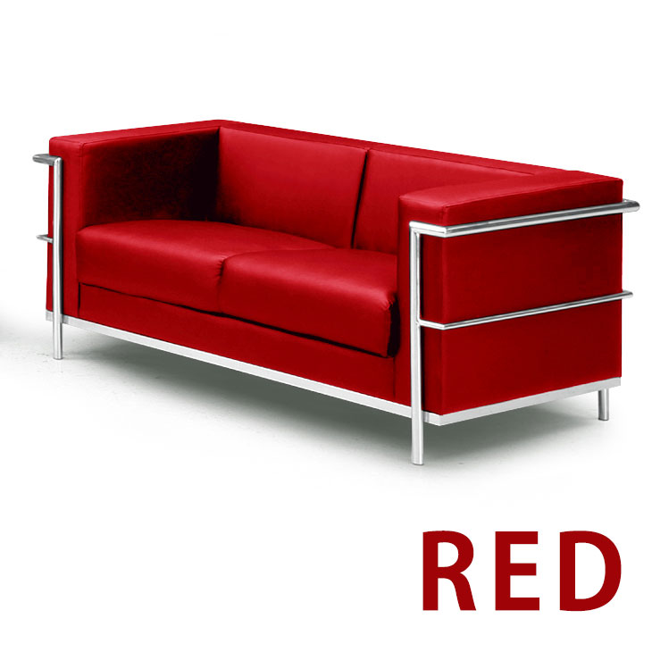 楽天市場】【0時~クーポン3％引】 2人掛けソファ ル・コルビジェ LC2