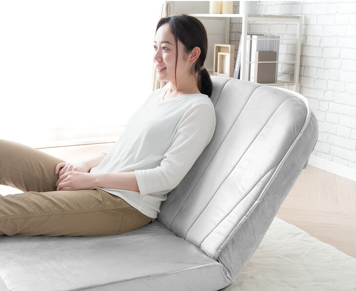 楽天市場】オトナかわいい シェル型 3way ソファベッド 幅89cm 日本製