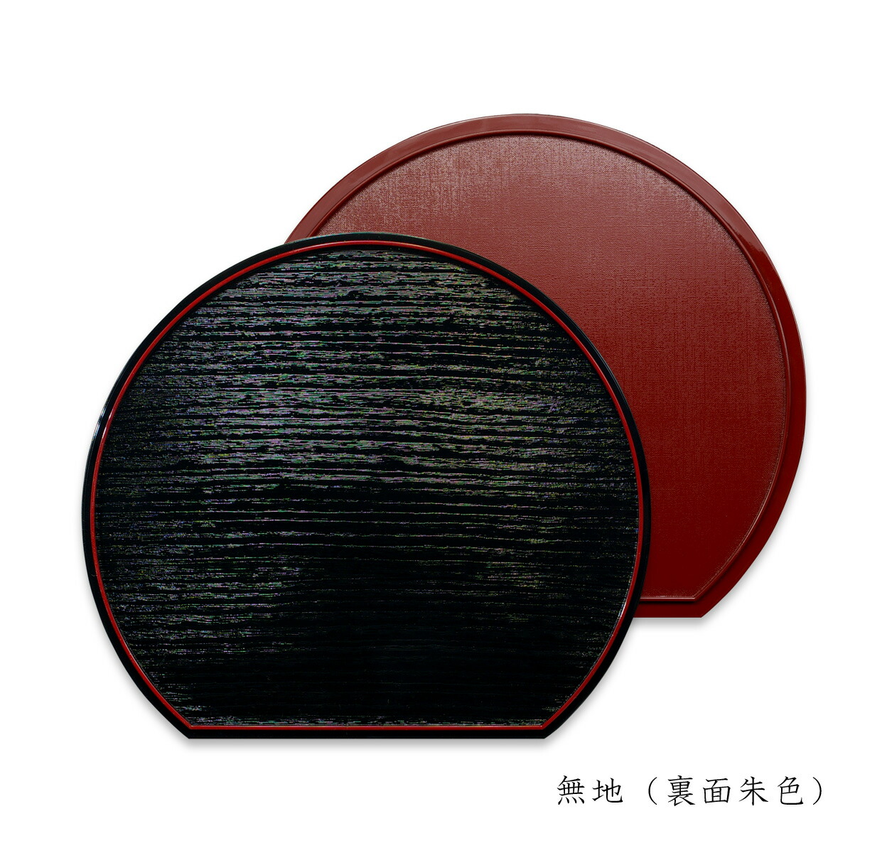 楽天市場】TATSU-CRAFT（タツクラフト） 紀州塗り 会席 半月盆 幅36cm