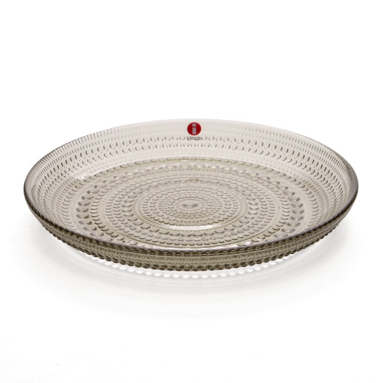 カステヘルミ 10cm ミニプレート リネン ①+③ +グレー 2枚 4枚セット