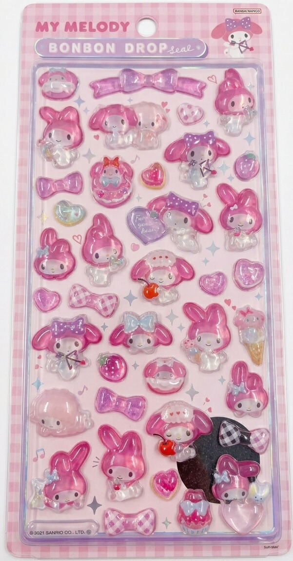 楽天市場】サンスター文具 サンリオキャラクター シール ボンボン