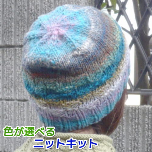 楽天市場】毛糸 野呂英作のくれよんで編むシンプルなニット帽 手編み