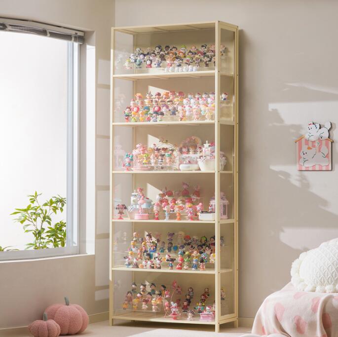 楽天市場】アクリル コレクションケース 上下スライド式扉 竹製 4層/5