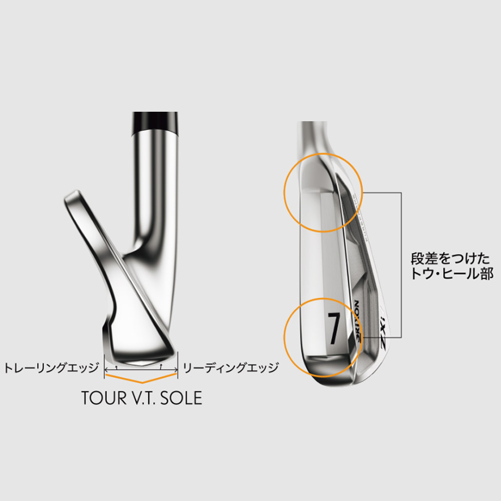 楽天市場】【#4,AW,SW単体】スリクソン ZXi7 アイアン 日本シャフト