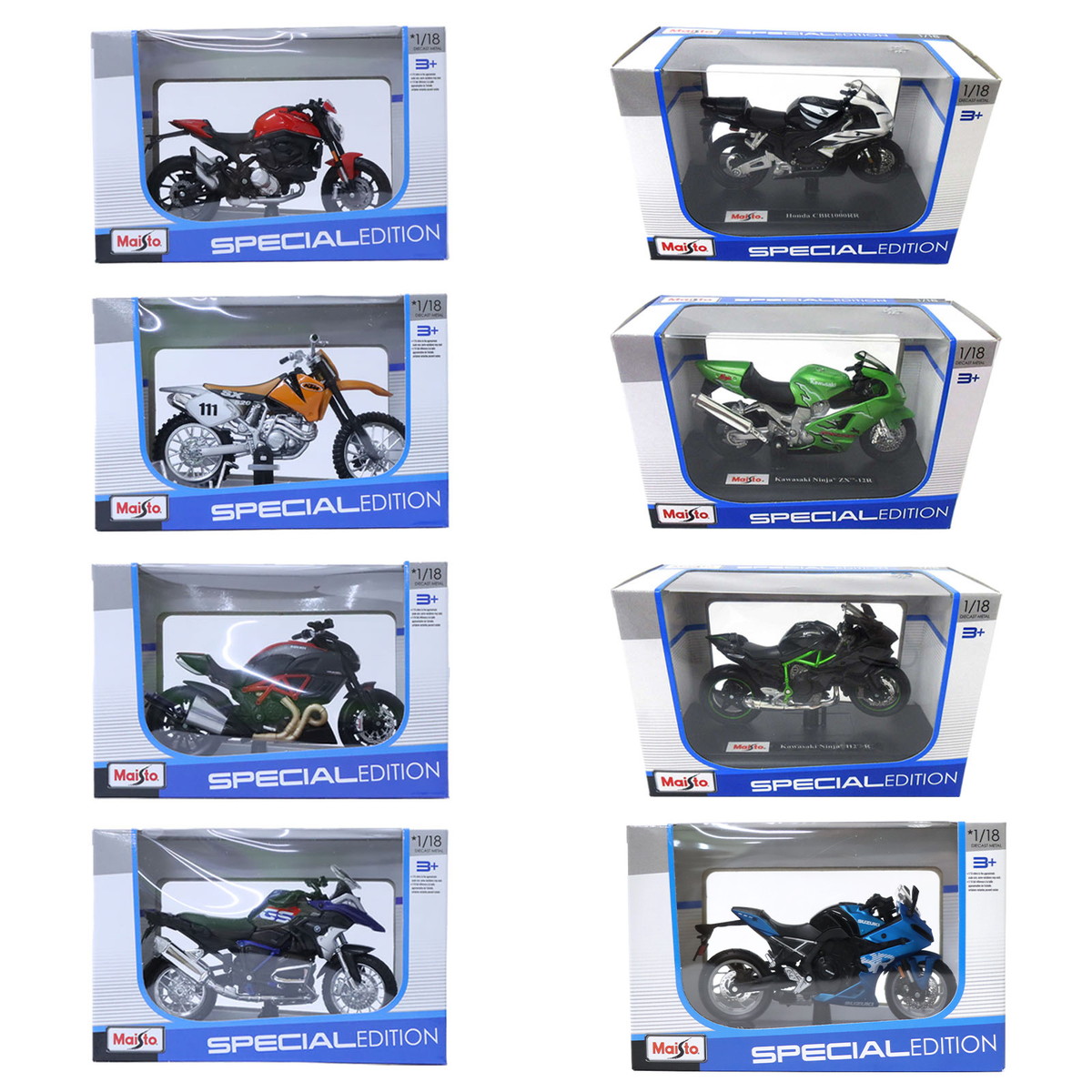 楽天市場】Maisto 1/18 ミニチュア オートバイ リアルバイク