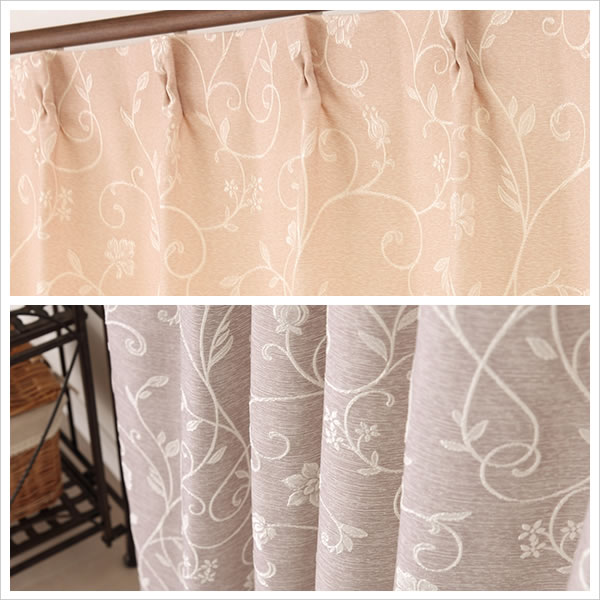 楽天市場】【ポイント3倍2/25水23:59まで】 カーテン ジャガード織り