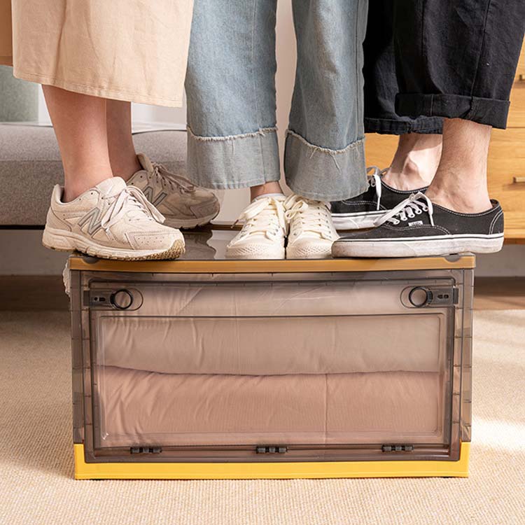 楽天市場】88L 収納ボックス 3個セット 折りたたみ 大幅 大容量 収納