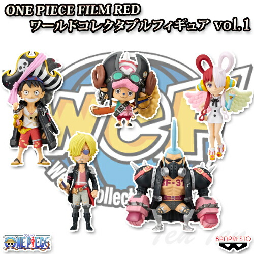 楽天市場】ワンピース レッド ワールド コレクタブル フィギュア vol.1