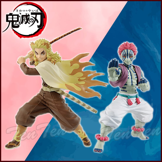 楽天市場】鬼滅の刃 VIBRATION STARS フィギュア 猗窩座 ＆ 煉獄杏寿郎