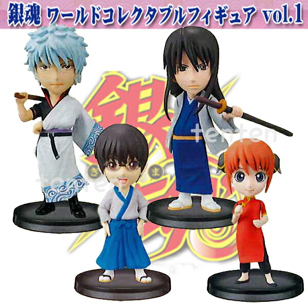 楽天市場】銀魂 フィギュア 銀魂 ワールドコレクタブルフィギュア Vol