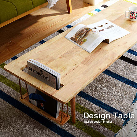 楽天市場】☆ポイント5倍☆オシャレな収納付き 天然木製 センター