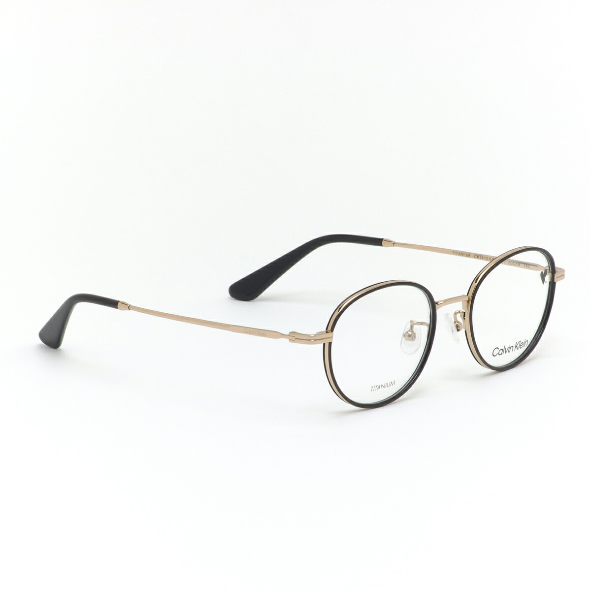 楽天市場】カルバンクライン CK24121LB 001 50 メガネ Calvin Klein