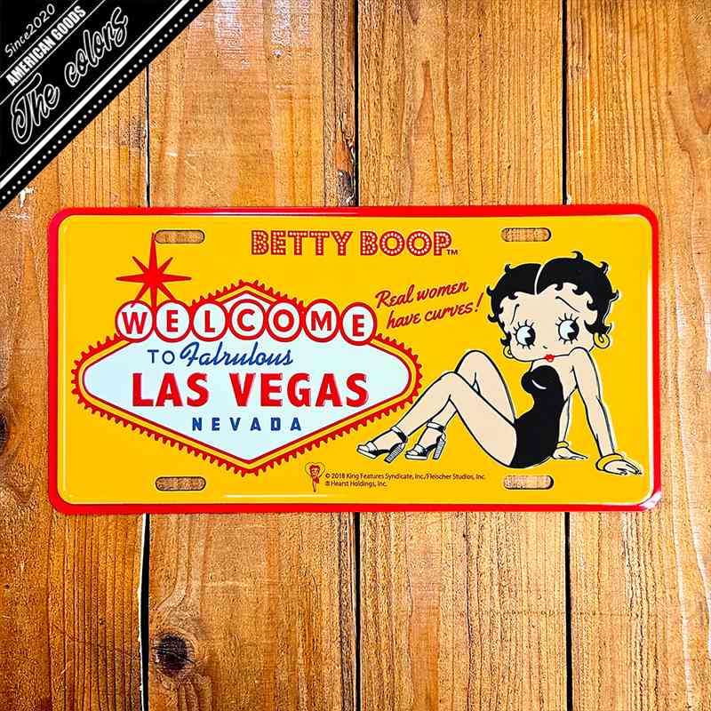 楽天市場】ベティ ベティちゃん BETTY プレート ラスベガス アメリカン