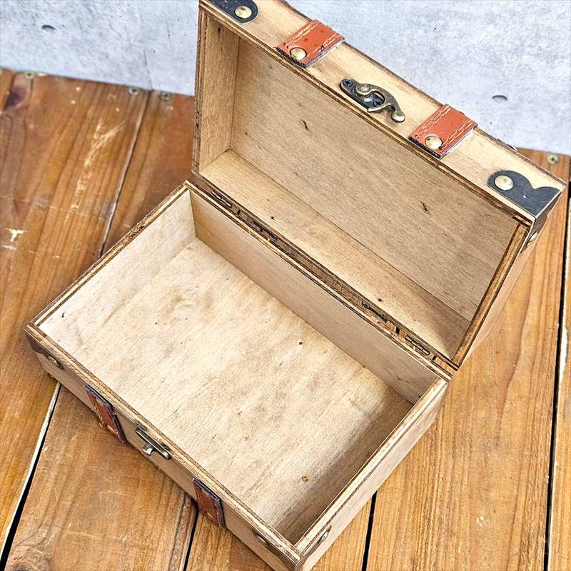 楽天市場】宝箱 アメリカン雑貨 トレジャーボックス 21cm 海賊