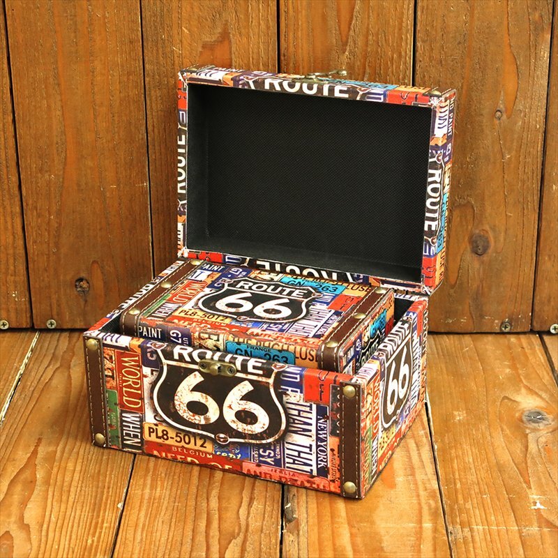 楽天市場】アメリカン雑貨 ルート66 BOX ナンバープレート