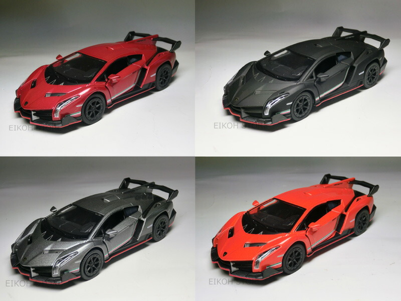 楽天市場】ランボルギーニ ヴェネーノ (2013) 1/36サイズ【プルバック