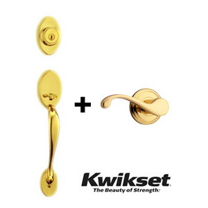 楽天市場】Kwikset ハンドルセット 800CE-LIP + 966CHL-IP 扉厚45mm