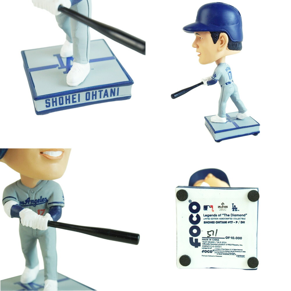 楽天市場】大谷翔平 ボブルヘッド 4.5インチFOCO MLB MINI BIG HEADS