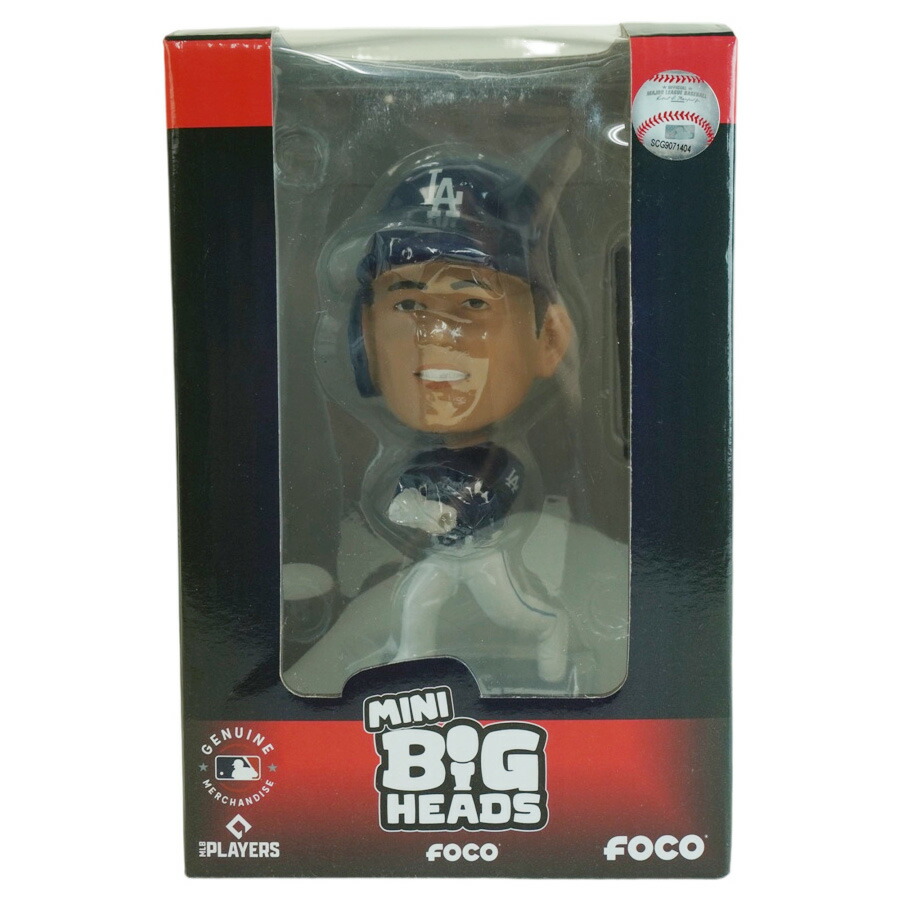 楽天市場】大谷翔平 ボブルヘッド 4.5インチFOCO MLB MINI BIG HEADS