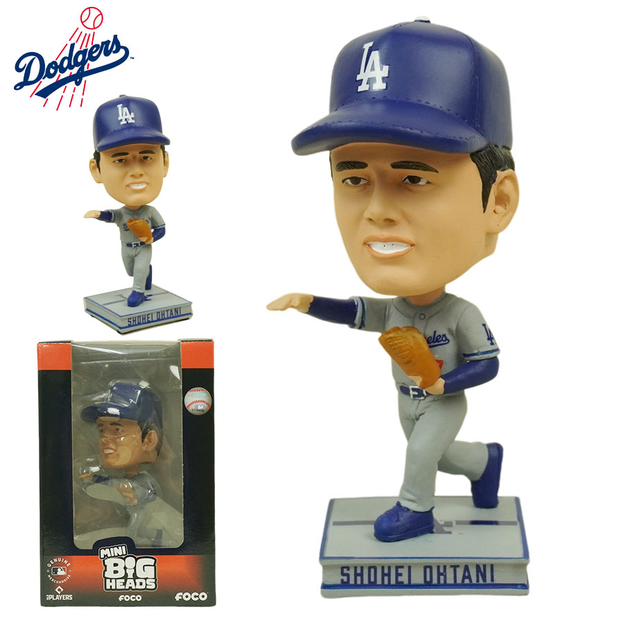 楽天市場】大谷翔平 ボブルヘッド シリアルナンバー入りFOCO 4.5インチ