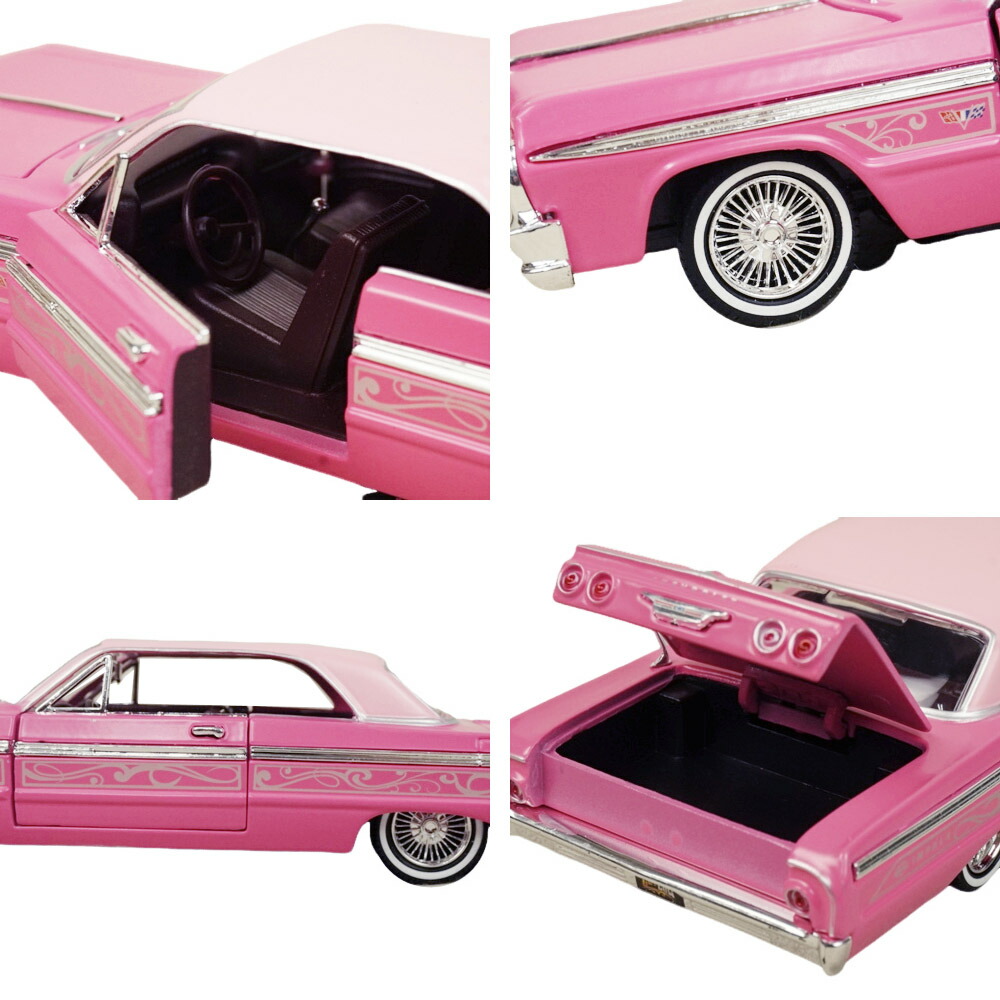 楽天市場】ダイキャスト 1/24 箱入り ミニカー1964 CHEVROLET IMPALA