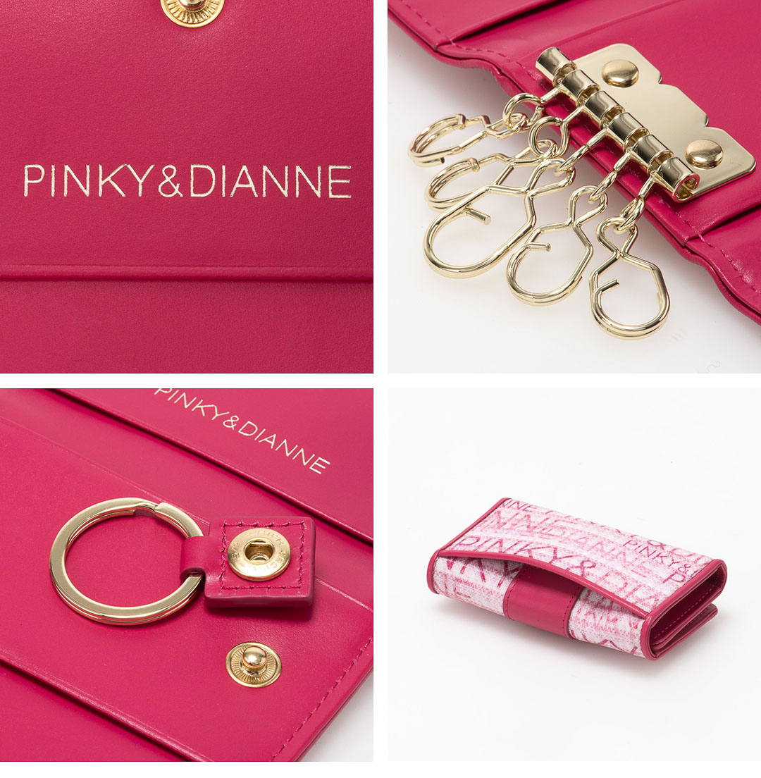 楽天市場】【正規販売店】PINKY&DIANNE ミックスツイード キーケース