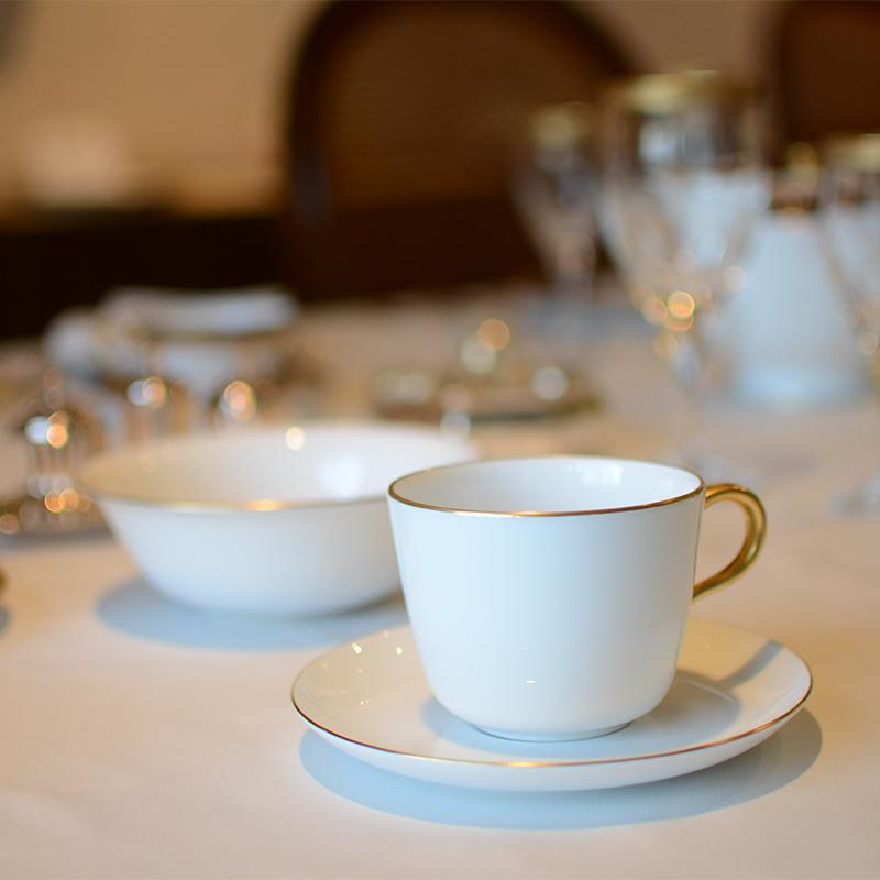 楽天市場】【磁器】大倉陶園 ゴールドライン（クープシェープ