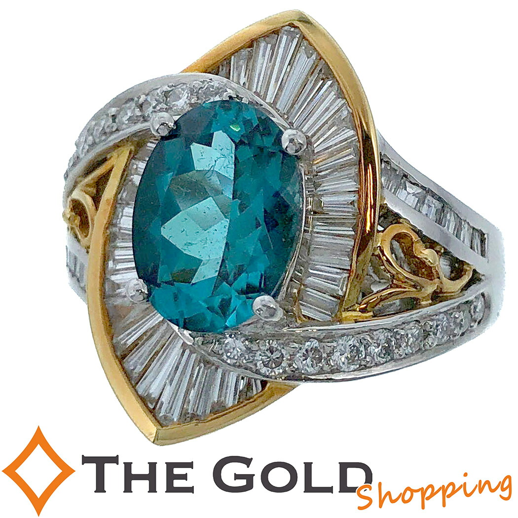 楽天市場】梶光夫☆2.34ct トルマリン 天然 リング 14号 14.7g