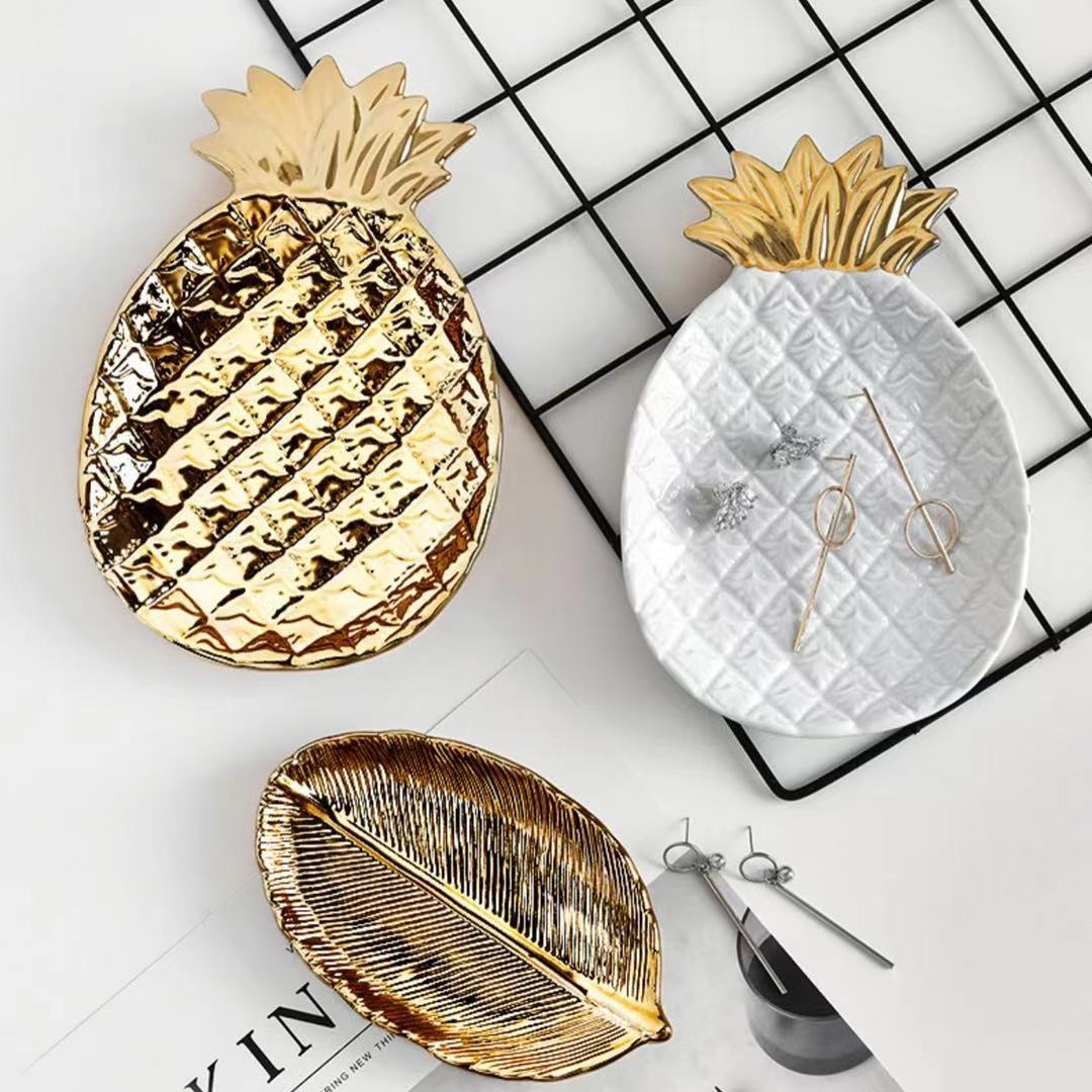 楽天市場】【オープン感謝セール】高品質 パイナップル プレート 陶器