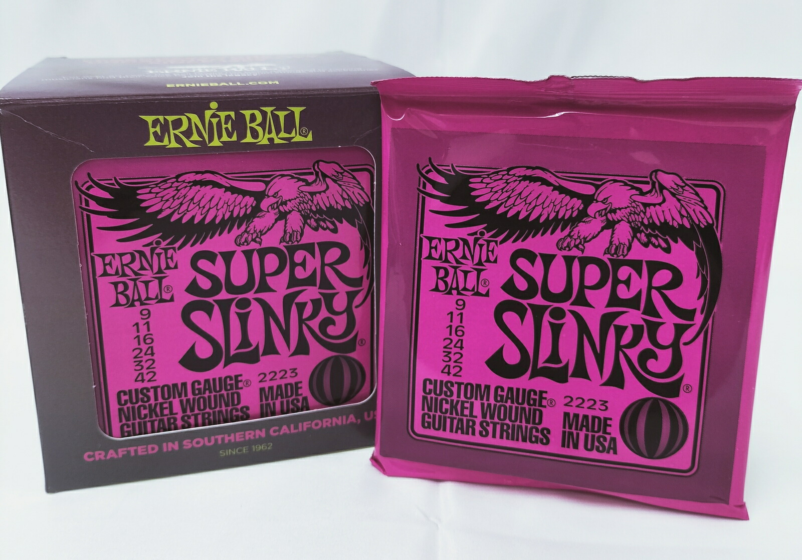 楽天市場】アーニーボール ERNIE BALL #2223 Super Slinky [エレキ