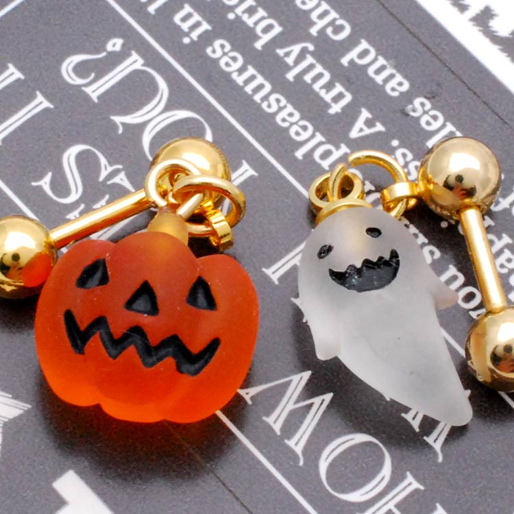 楽天市場】スリーナイン ボディピアス ハロウィン モンスター 14G 16G