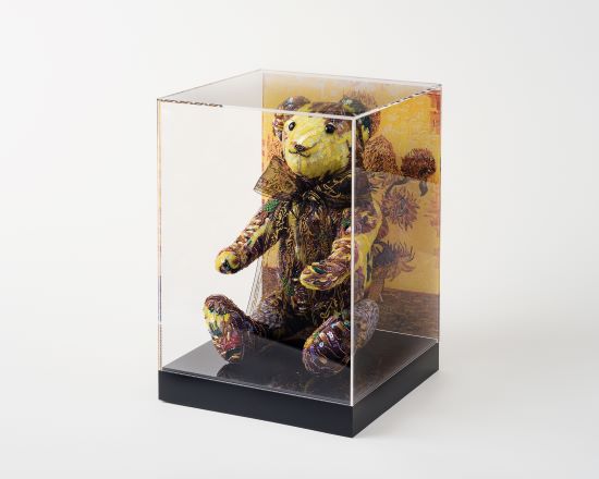 楽天市場】チリア 田川啓二 ART TEDDY BEAR Gogh -Sanflower- : 田川