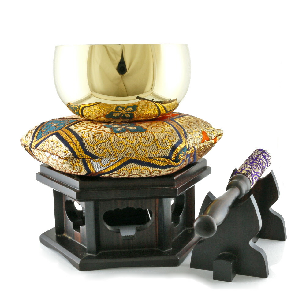 楽天市場】【送料無料】【中古】 K18 おりん 仏具 仏壇 仏鈴 2.4寸