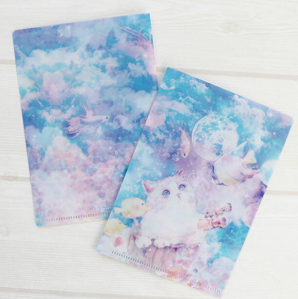 楽天市場】【メール便対応可】A6クリアファイル『kyou wa donna hi