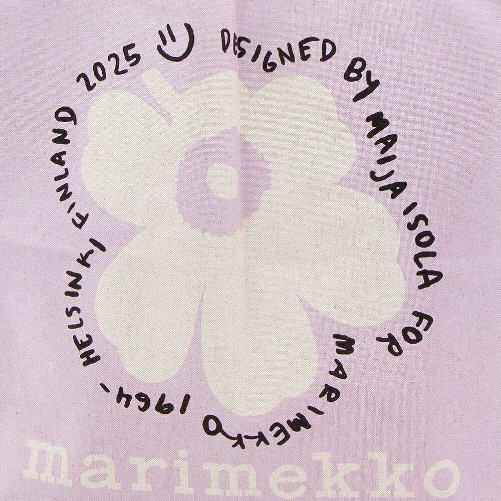 楽天市場】マリメッコ marimekko トートバッグ ライラック×オフ