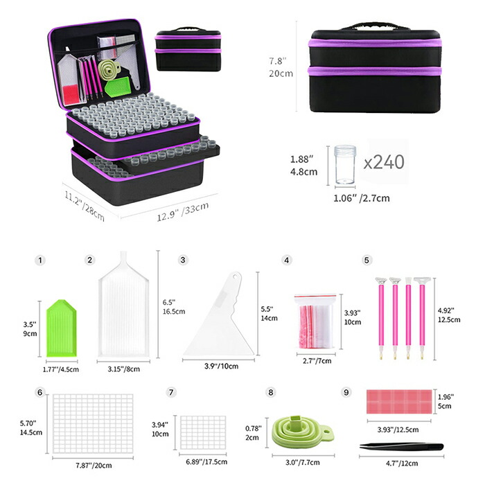 楽天市場】ダイヤモンドアート キット セット 初心者 ダイヤモンド塗装