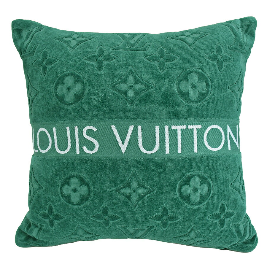楽天市場】ルイヴィトン LOUIS VUITTON クッション プラージュ LV