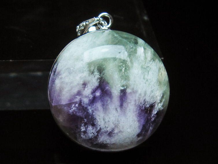 楽天市場】エンジェルフェザー フローライト ペンダント fluorite