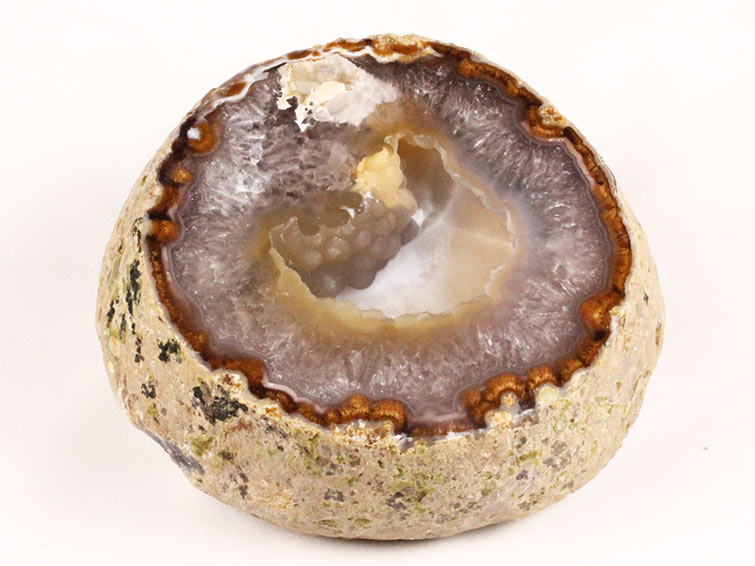 楽天市場】2.3Kg トレジャーメノウ ジオード 原石 アゲート 財宝メノウ