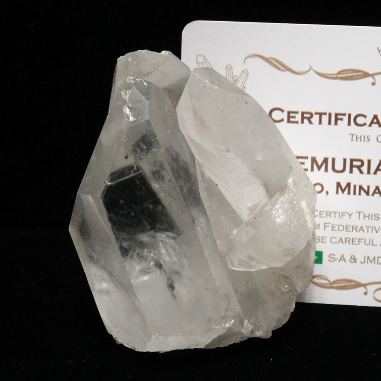 楽天市場】水晶 クラスター 虹入り ブラジル ミナスジェライス州