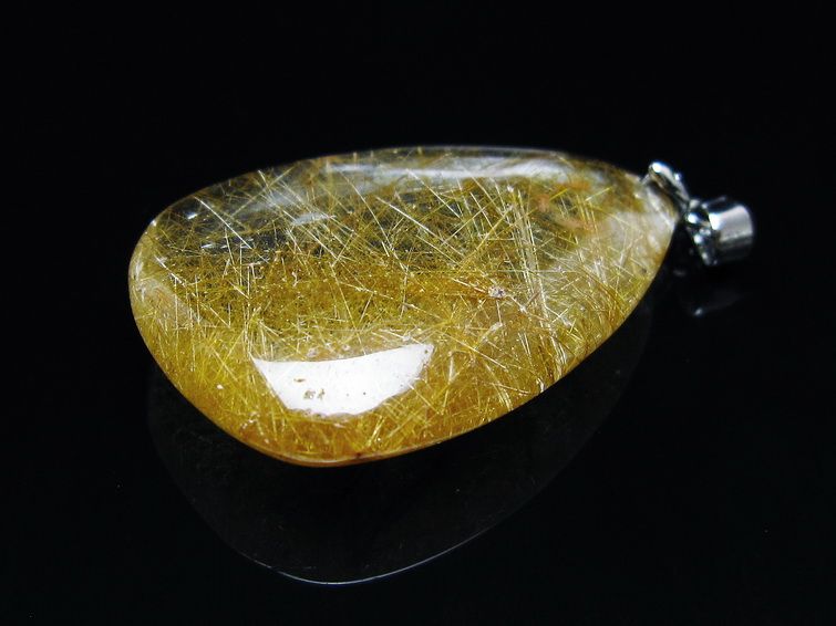 楽天市場】プラチナルチルクォーツ ペンダント ルチレイテッドクォーツ