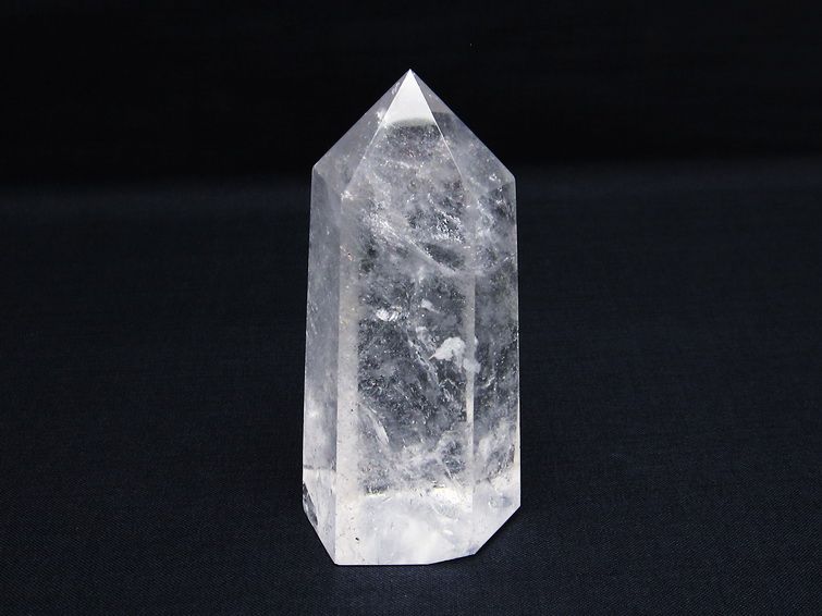 楽天市場】水晶 六角柱 水晶 ポイント クリスタルクォーツ crystal