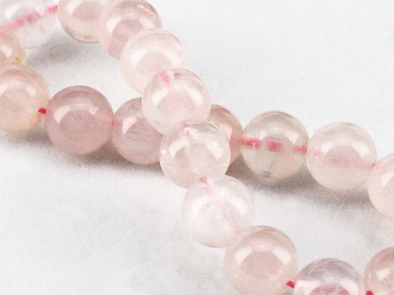 楽天市場】ローズクォーツ ブレスレット rosequartz ばら石英 紅水晶